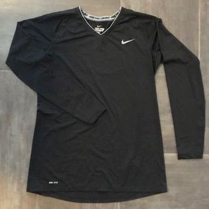 Nike Pro Combat Dri-Fit Fitted Long Sleeve